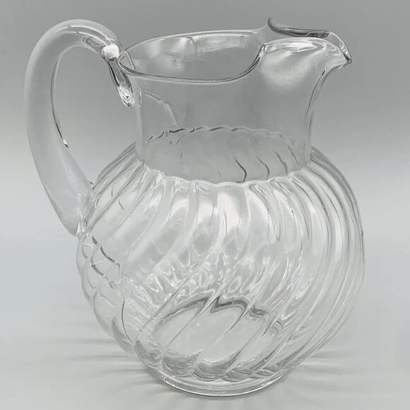 Vintage Fostoria Colony Heavy Swirl Crystal 8